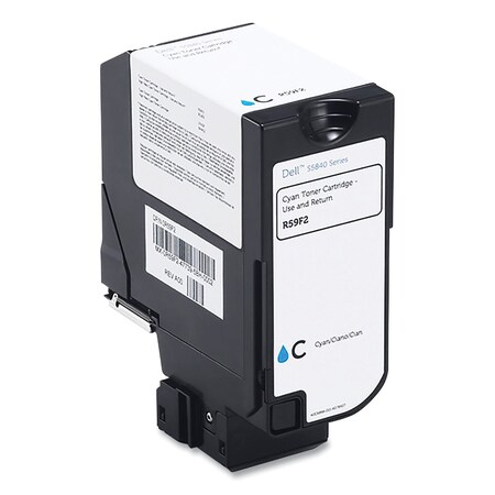Dell 9DJ63 High-Yield Toner, 12,000 Page-Yield, Cyan 9DJ63